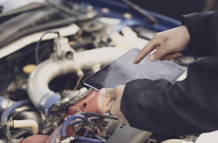 What is an engine diagnostics test